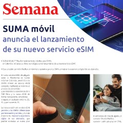 SUMA móvil anuncia el lanzamiento de su nuevo servicio eSIM