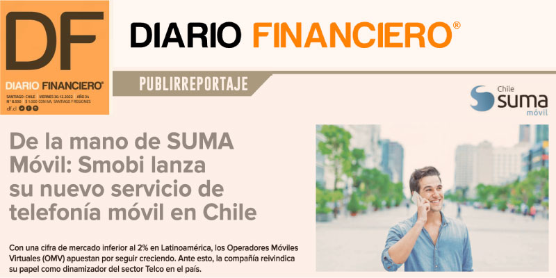 SUMA móvil - Noticia: Diario Financiero Lanzamiento Smobi Perú